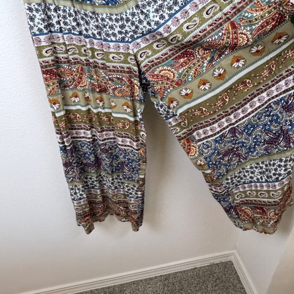 SIGNIFY Boho Strapless Sleeveless Tube Top NWT Jumpsuit / Size Small - Picture 7 of 11